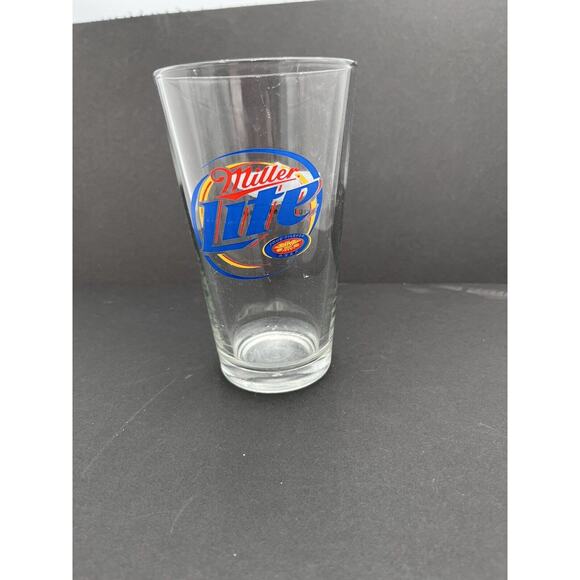 2 Harley Davidson 100th Anniversary Clear Pint Glasses 1993-2003 Miller Lite VTG - Picture 8 of 9